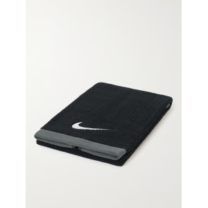 NIKE Fundamental Logo-Embroidered Cotton-Terry Towel 